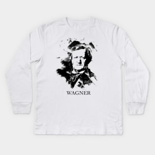 Richard Wagner Kids Long Sleeve T-Shirt